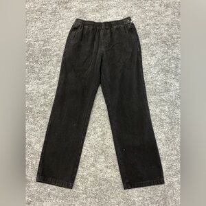 Rhythm. High Rise Elastic Cotton Casual Everyday Straight Leg Sweat Pants